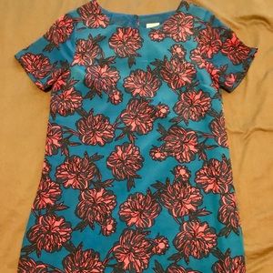 J. Crew Silk Shift Dress